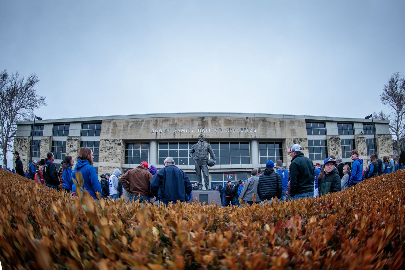 NCAA Basketball: Texas Christian at Kansas
