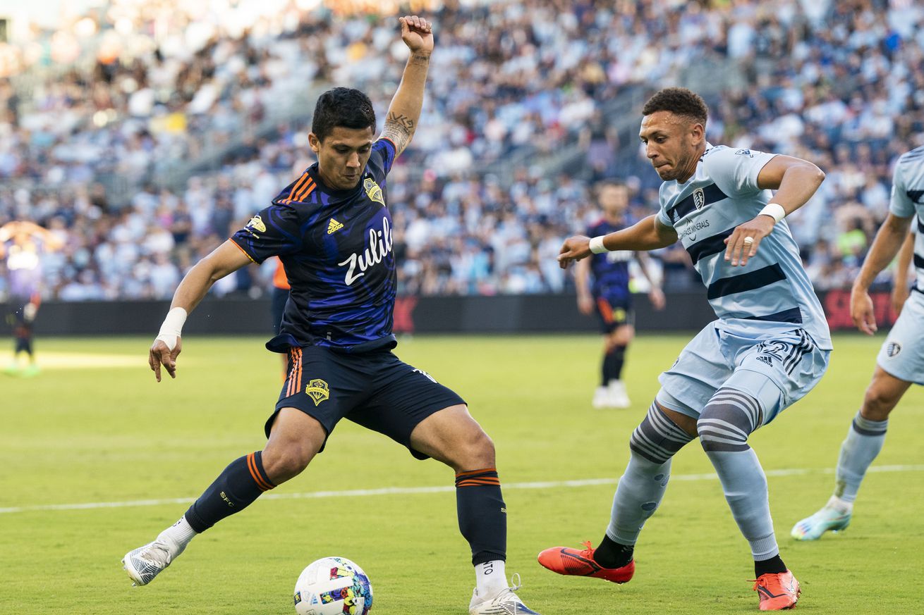 MLS: Seattle Sounders FC at Sporting Kansas City
