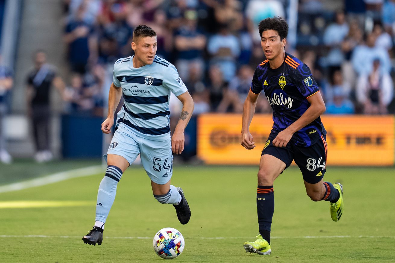 MLS: Seattle Sounders FC at Sporting Kansas City