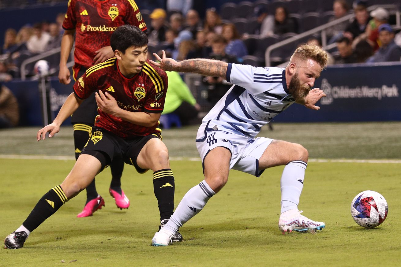 MLS: Seattle Sounders FC at Sporting Kansas City