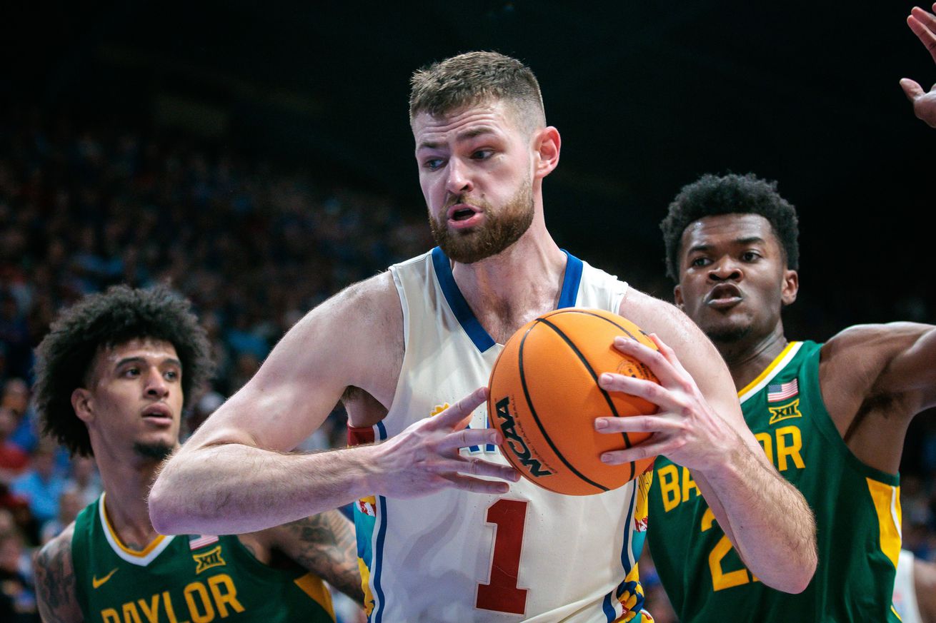 NCAA Basketball: Baylor at Kansas