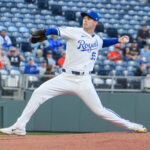 Cole Ragans was on the mound to help secure the Royals franchise record for wins in April.