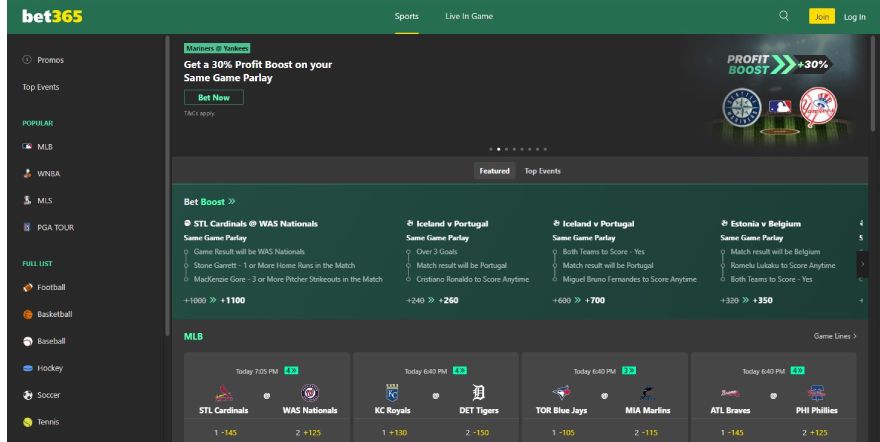 bet365 Sportsbook promos
