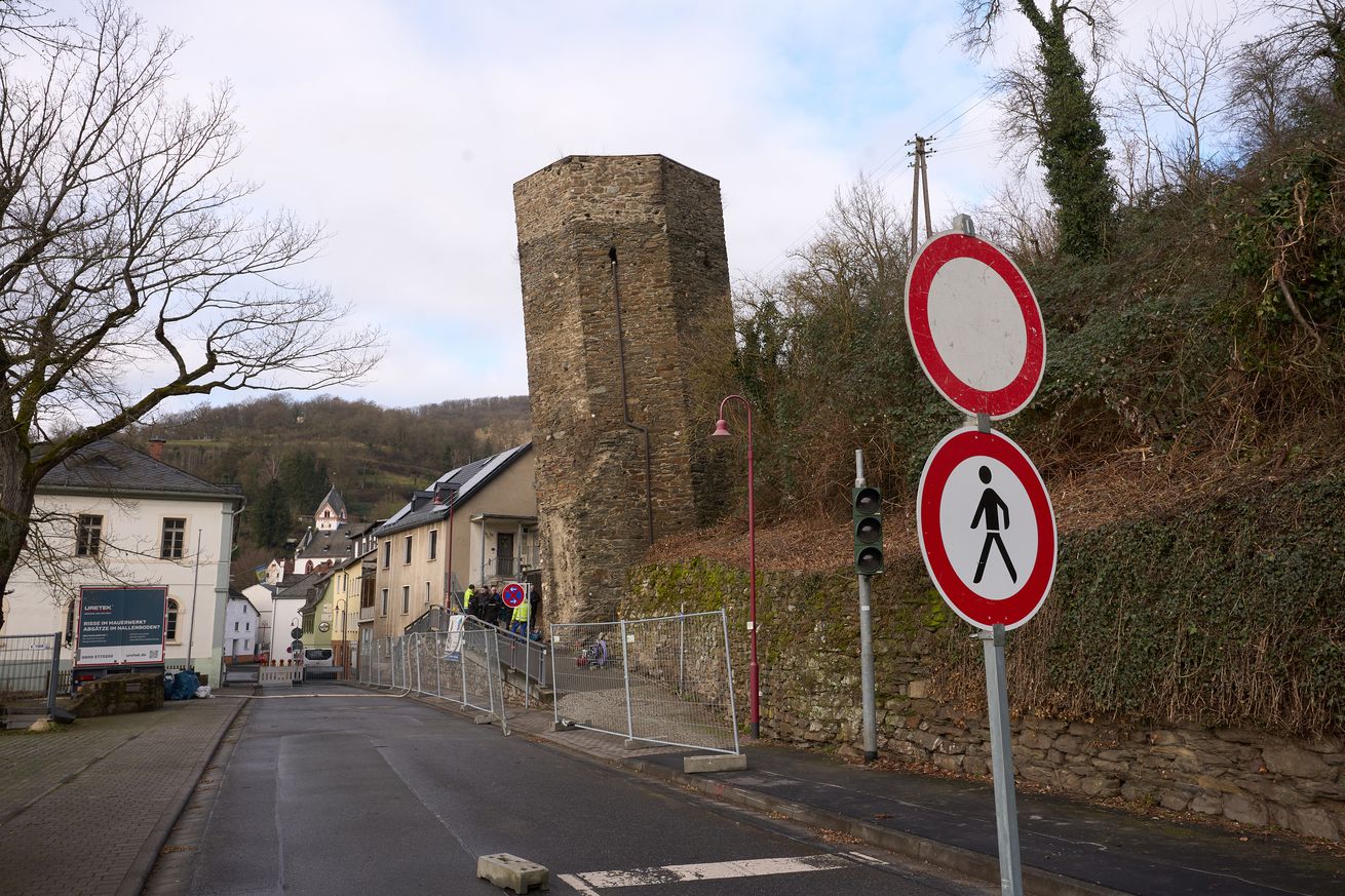 The leaning tower of Dausenau