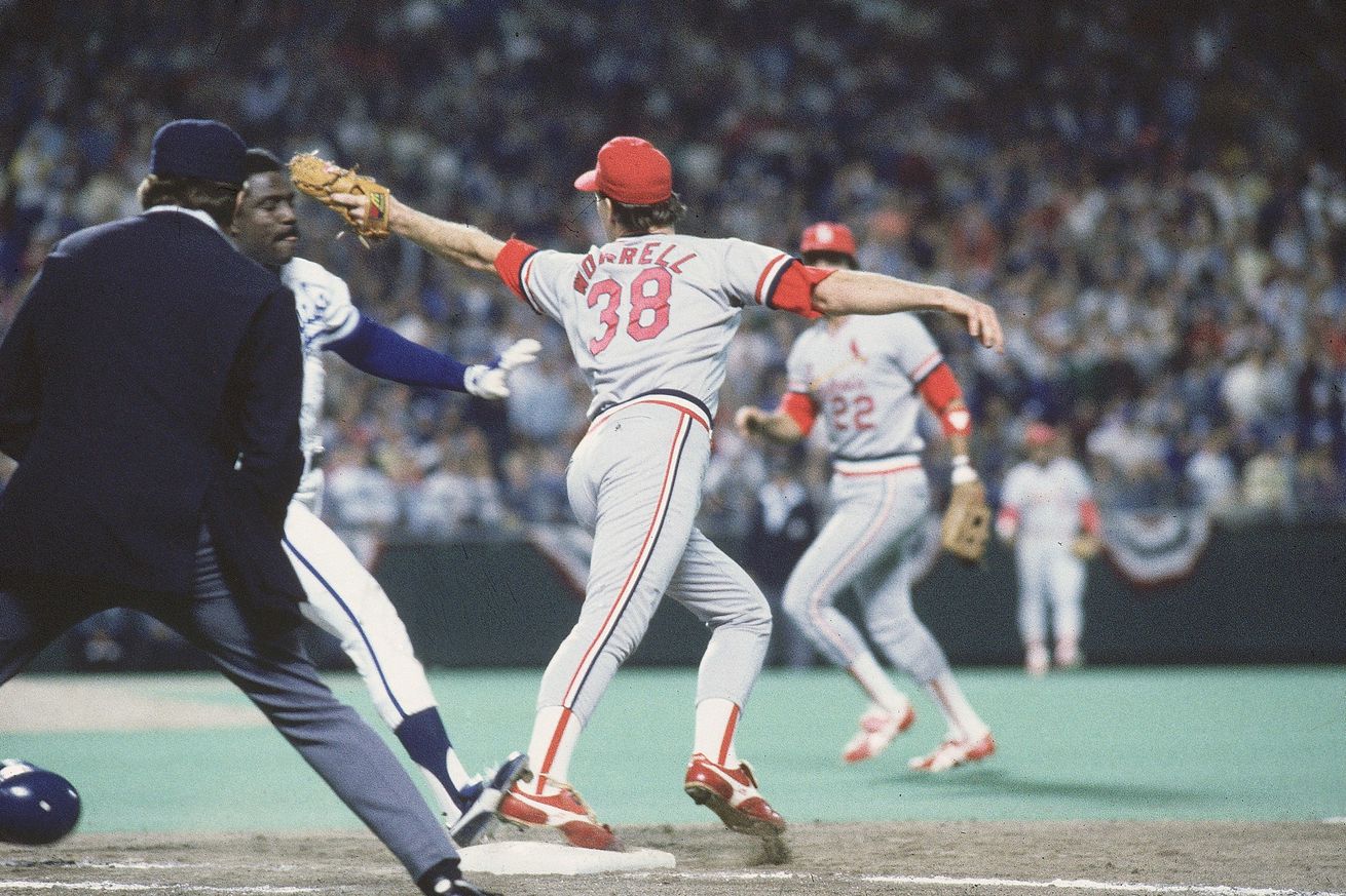 Kansas City Royals Jorge Orta, 1985 World Series