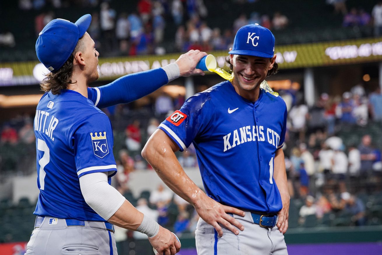 Kansas City Royals v. Texas Rangers