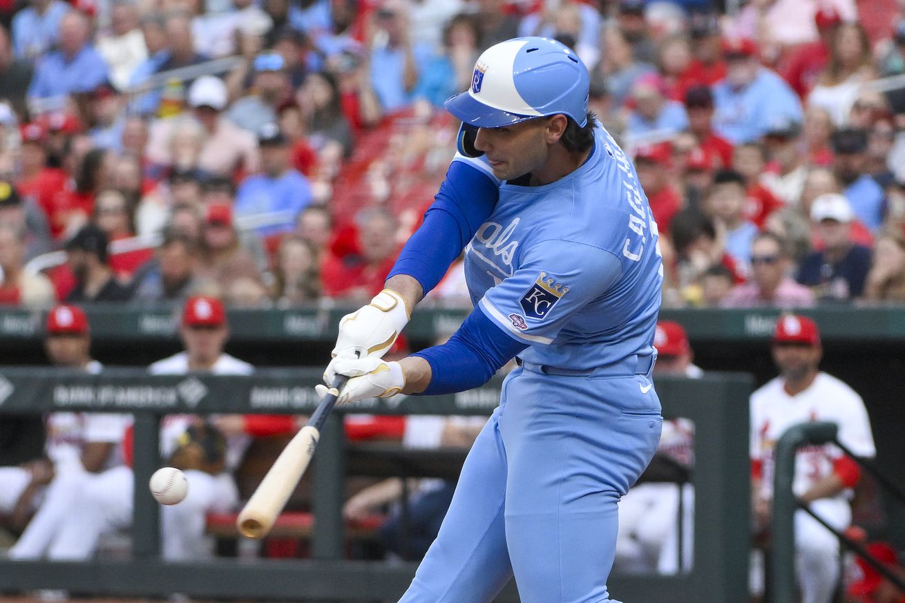 Jac Caglianone swings