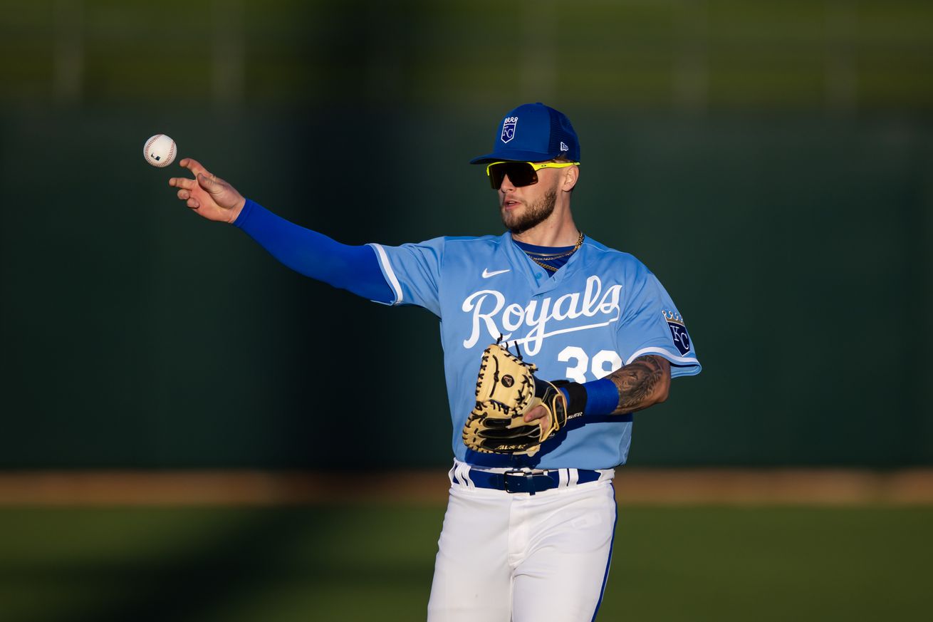 MLB: Spring Training-Los Angeles Dodgers at Kansas City Royals