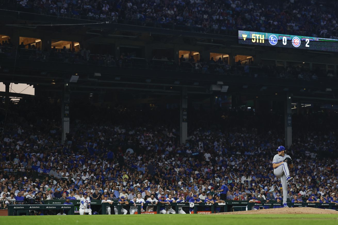 MLB: Kansas City Royals at Chicago Cubs