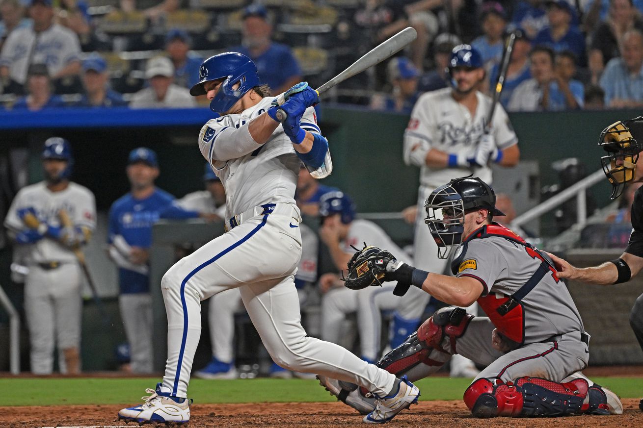 MLB: Atlanta Braves at Kansas City Royals