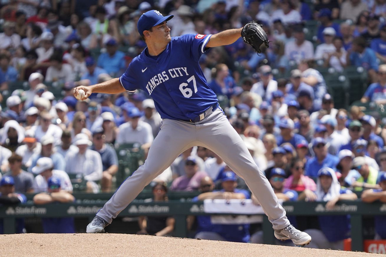 MLB: Kansas City Royals at Chicago Cubs